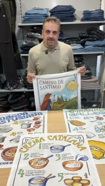 ¡Han vuelto los paños que tanto os gustaron… y esta vez vienen con nuevos diseños! 🤩

Tenemos reposición de los modelos de siempre y además han llegado novedades que nos encantan: Fabada Asturiana, Camino de Santiago, Crema Catalana, Empanada Gallega y muchos más 🧑‍🍳✨

💥 Muchos y variados modelos desde 4,95 €

Perfectos para tu cocina, para regalar o para llevarte un recuerdo bonito y práctico ❤️

🛍️ Ya disponibles en tienda y en www.conbenito.com
📲 También puedes pedirlos por WhatsApp: 692 686 798

Y ahora queremos saberlo… 👀
¿Cuál es tu favorito? Déjanoslo en comentarios 👇

#ConfeccionesBenito #PañosDeCocina #TextilHogar #Cocina #Asturias #FabadaAsturiana #CaminoDeSantiago #Tineo