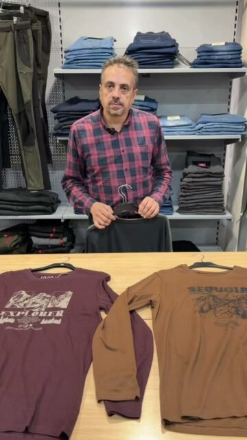 👕 ¡NUEVAS CAMISETAS DE MANGA LARGA PARA HOMBRE! 🍂

Ya tenemos disponibles las nuevas camisetas de manga larga de LOSAN, un básico cómodo y perfecto para el día a día.

✅ 100% algodón
✅ Tallas desde la M hasta la 6XL
✅ 4 modelos diferentes
✅ Para todas las edades
💥 Solo 14,95 €

Una prenda cómoda, práctica y fácil de combinar que no puede faltar en el armario esta temporada.

📲 ¿Quieres reservar la tuya? Escríbenos por WhatsApp y te enseñamos modelos y tallas disponibles.

#ConfeccionesBenito #Losan #ModaHombre #RopaHombre #CamisetasHombre #MangaLarga #TallasGrandes #ModaAsturias #ComercioLocal #Tineo #Asturias #Novedades #Otoño2026 #compralocal
