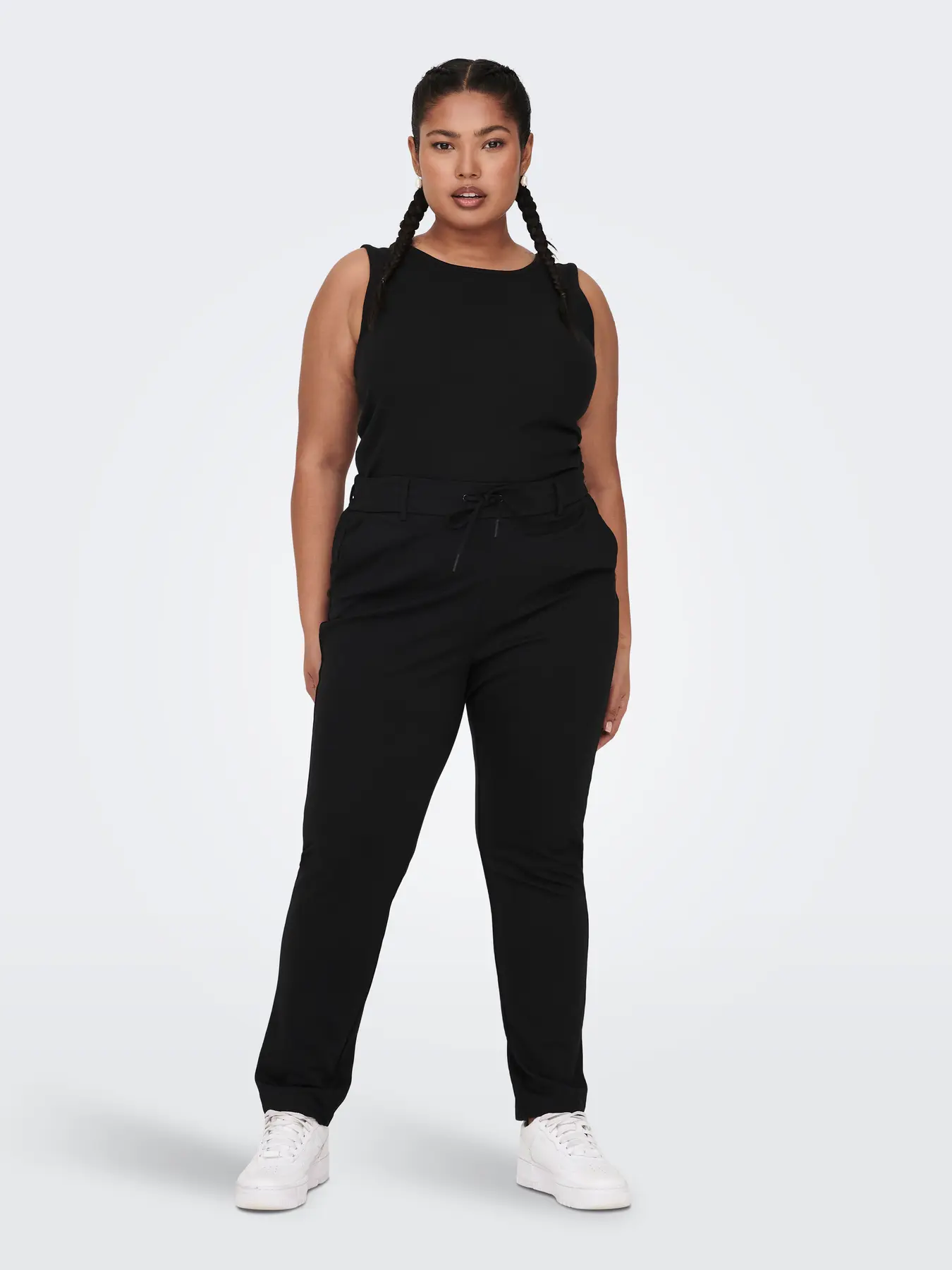 Pantalón de mujer tallas grandes ONLY Carmakoma Poptrash - Imagen 7