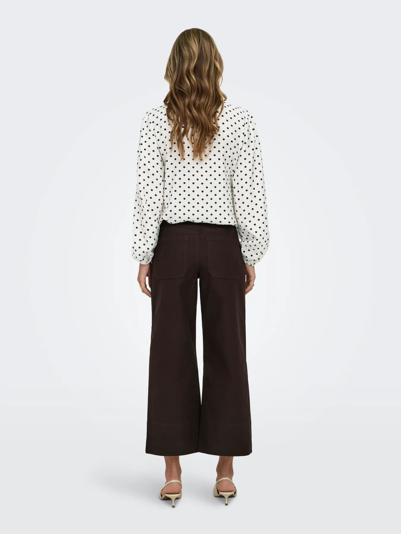 Pantalón CROP de tiro alto ONLY Madison - Imagen 3