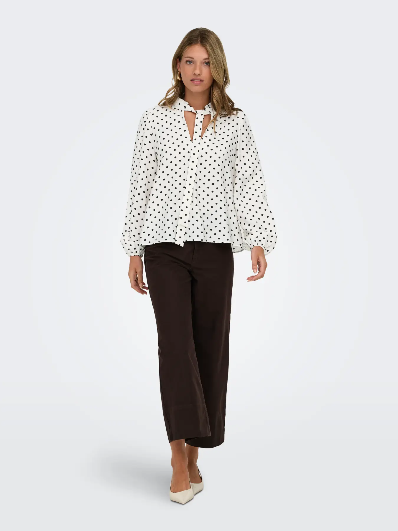 Pantalón CROP de tiro alto ONLY Madison - Imagen 4