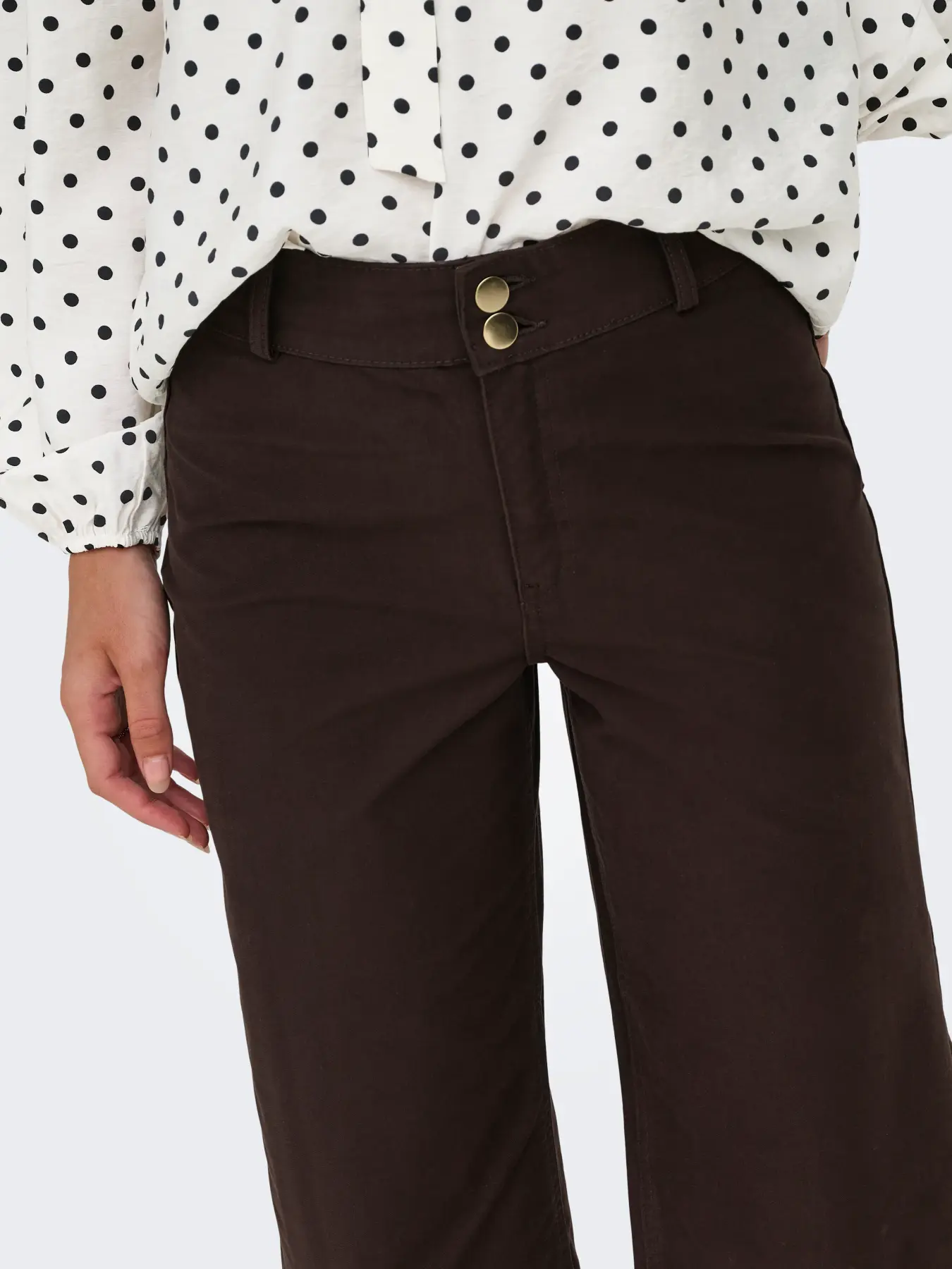 Pantalón CROP de tiro alto ONLY Madison - Imagen 5