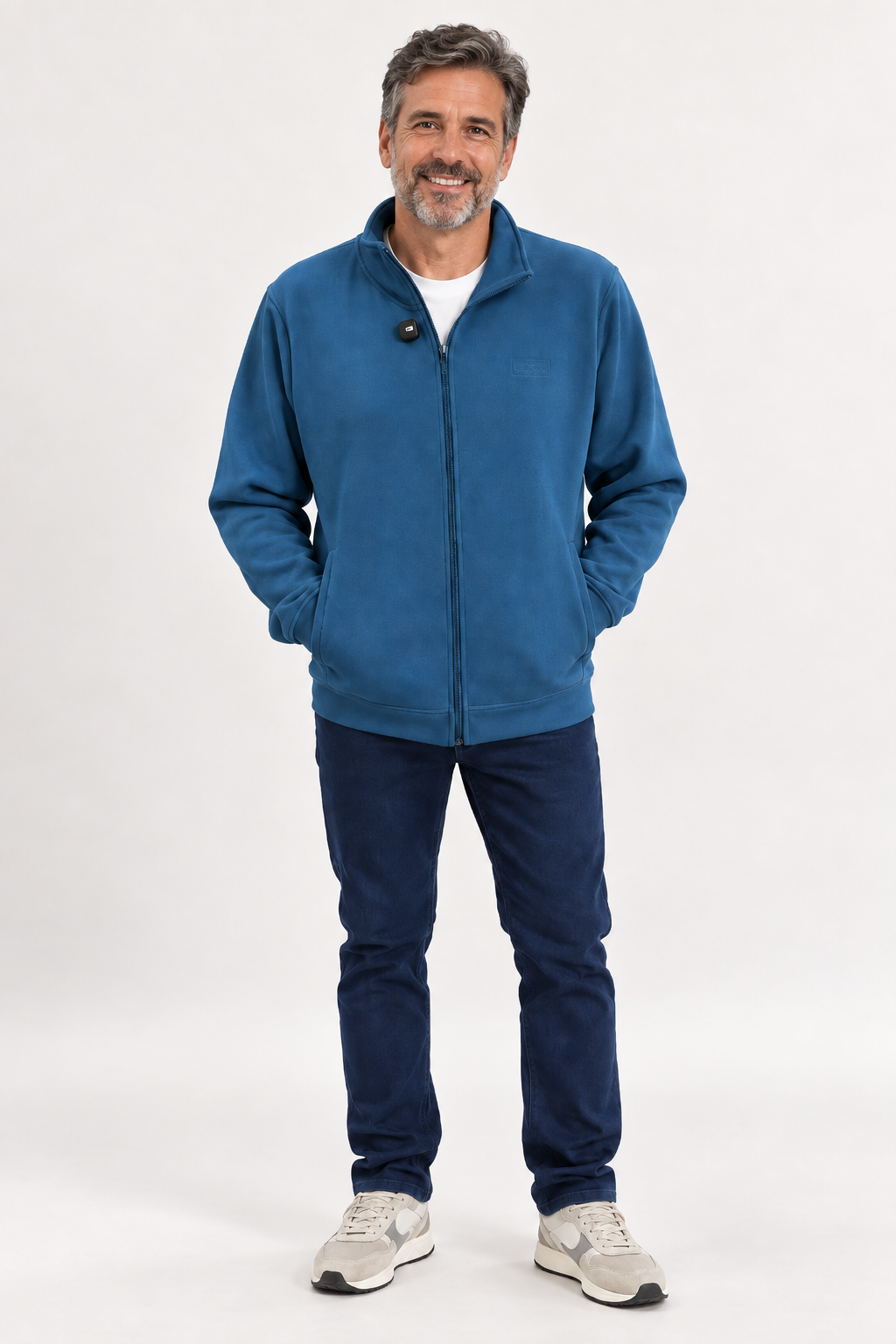 Sudadera de hombre Alphadventure con cremallera y felpa interior - Imagen 3