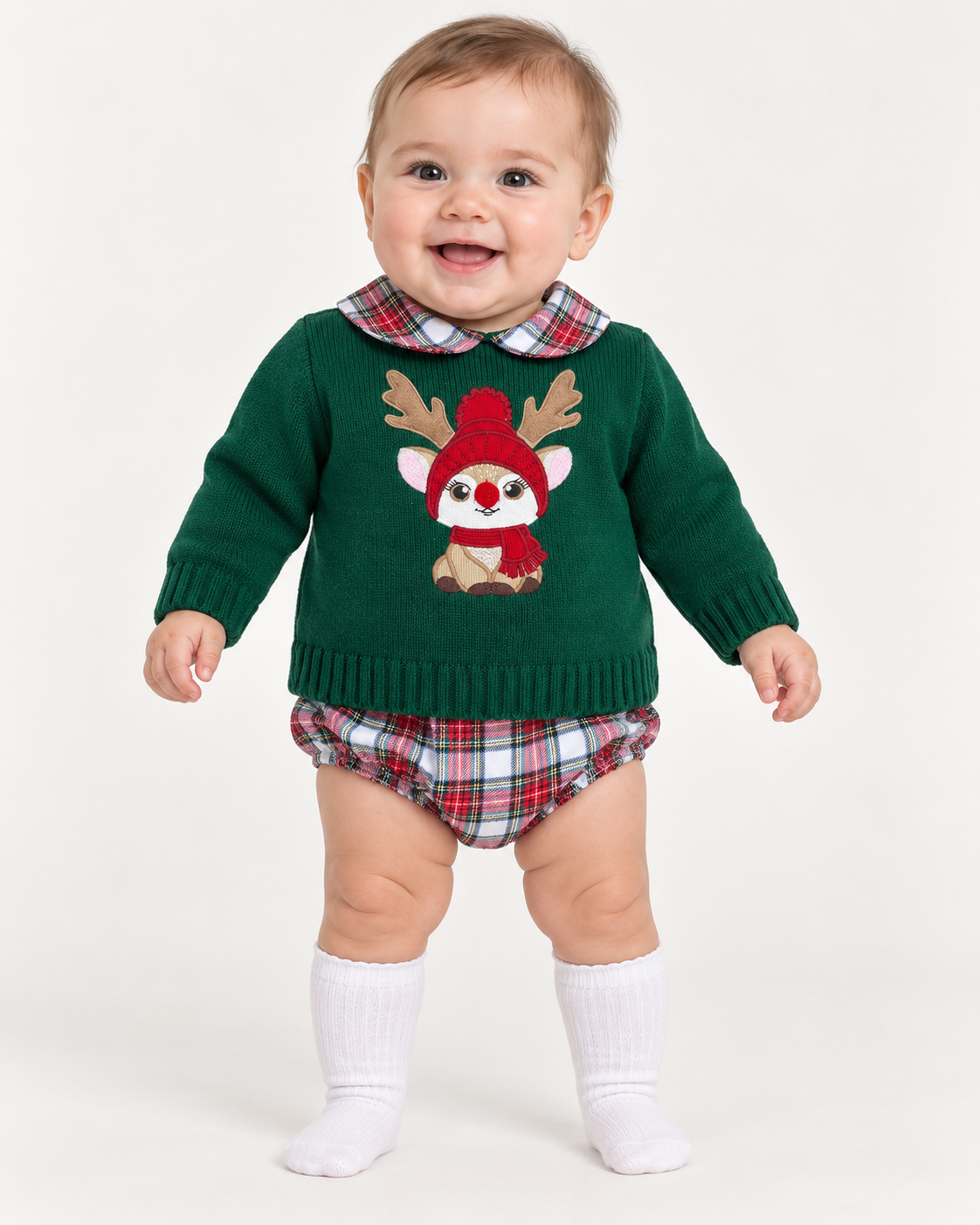 Ranita de Bebé Sardón con Jersey de Punto – Tallas 3M, 6M y 12M - Imagen 3