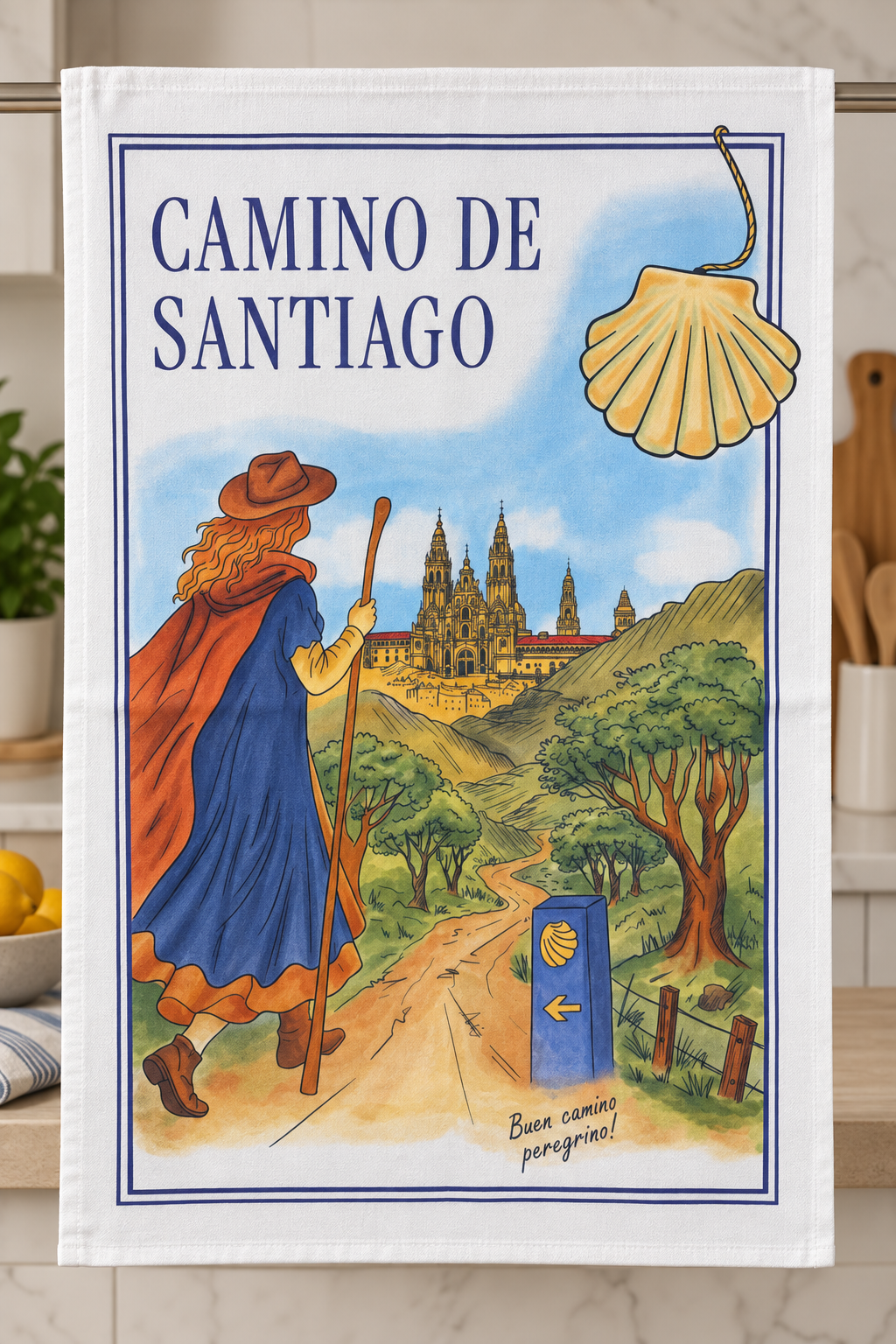 Paños de Cocina 100% Algodón Tejido Sarga | Recetas, Bebidas, Ciudades y Paisajes - Imagen 24